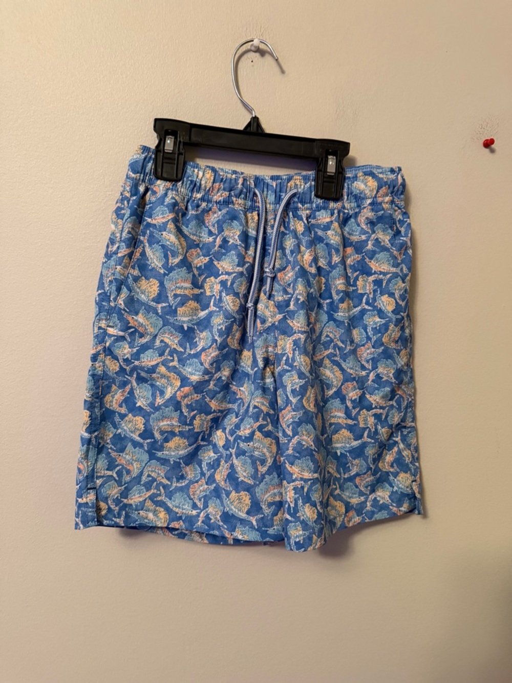 Peter Millar Tropical Fish Print Swim Trunks